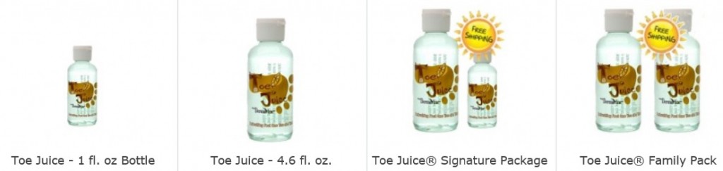 toe juice