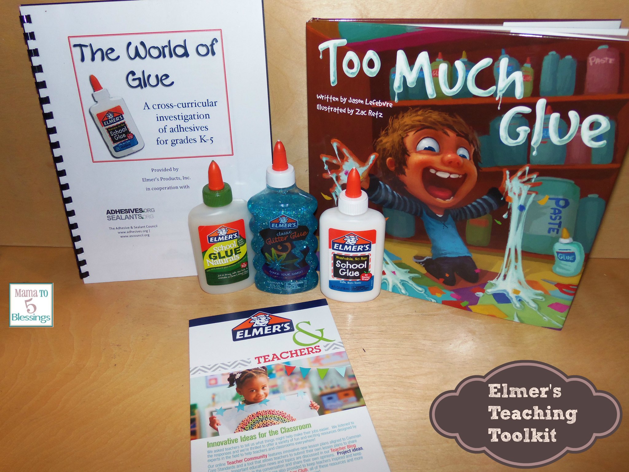 Elmer's Glue Teaching Tool Kit - Kids Learning The World Around