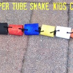 Toilet Paper Tube Snake Kids Craft (Learn & Link WITH LINKY)