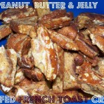 Peanut Butter & Jelly Stuffed French Toast Crust