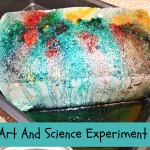Ice Art & Science Experiment Rolled Into One (Learn & Link)