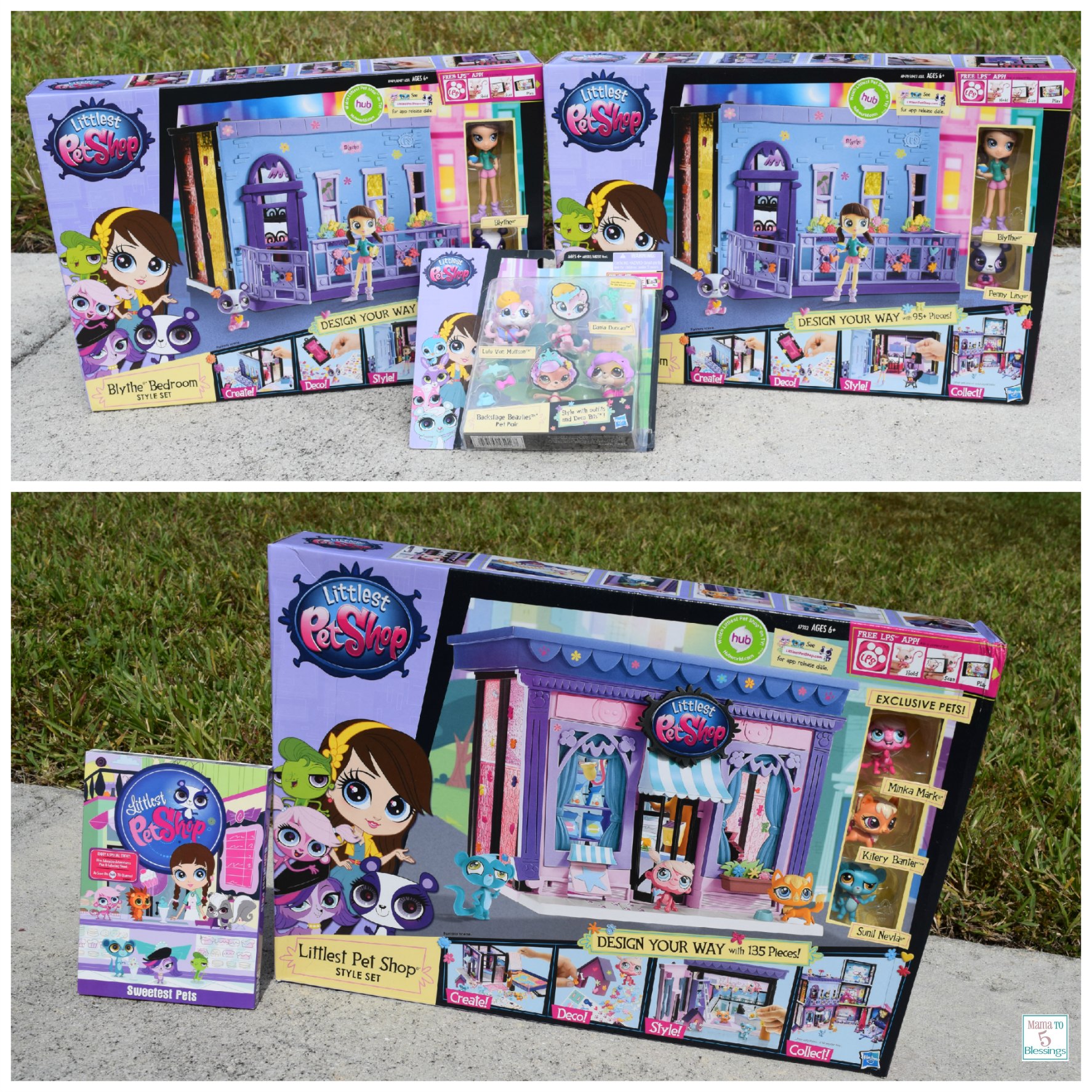 Creative Play With The Littlest Pet Shop Toys Sets LittlestPetShop