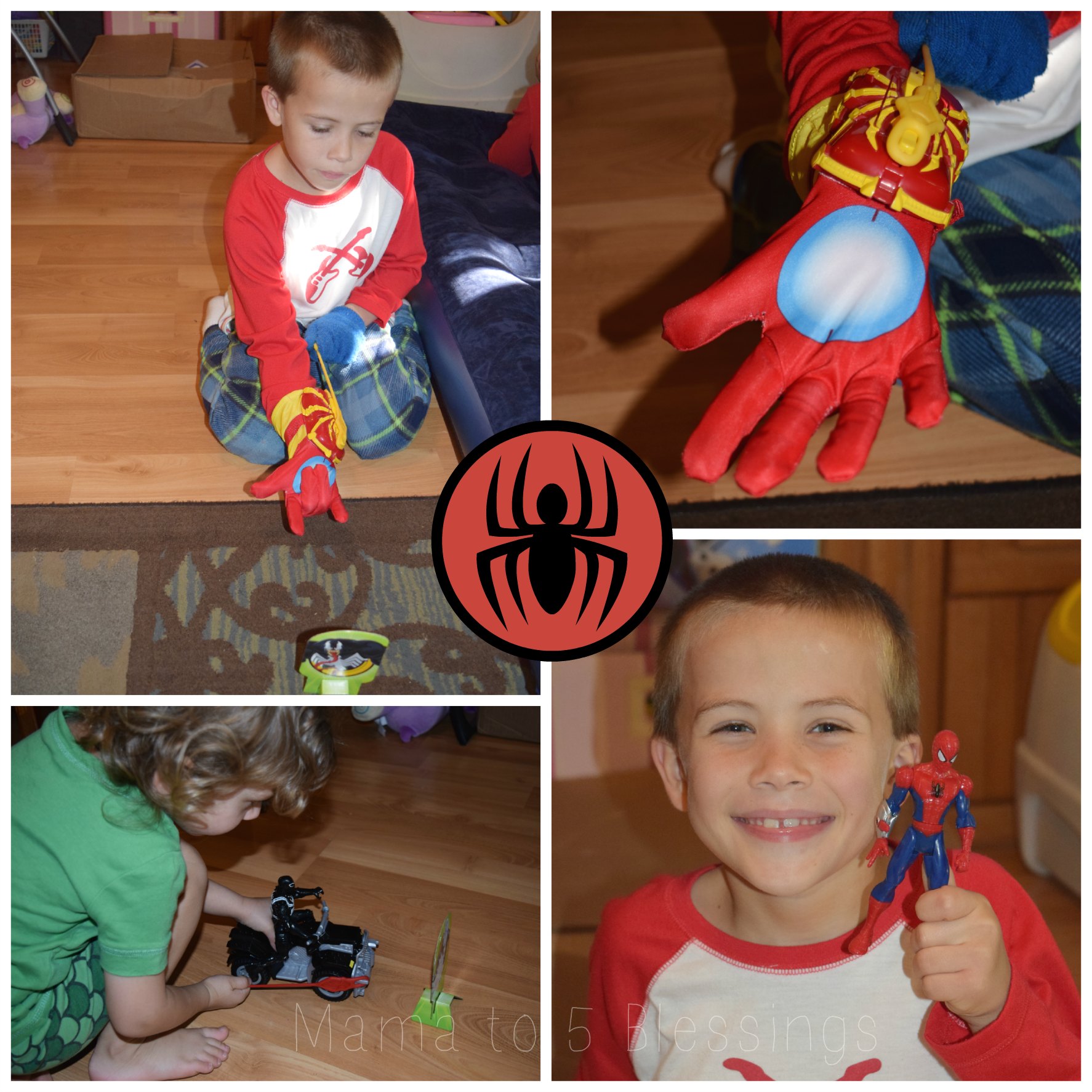 spiderman collage