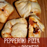 Pepperoni Pizza Puff Pockets #PizzaGoodness