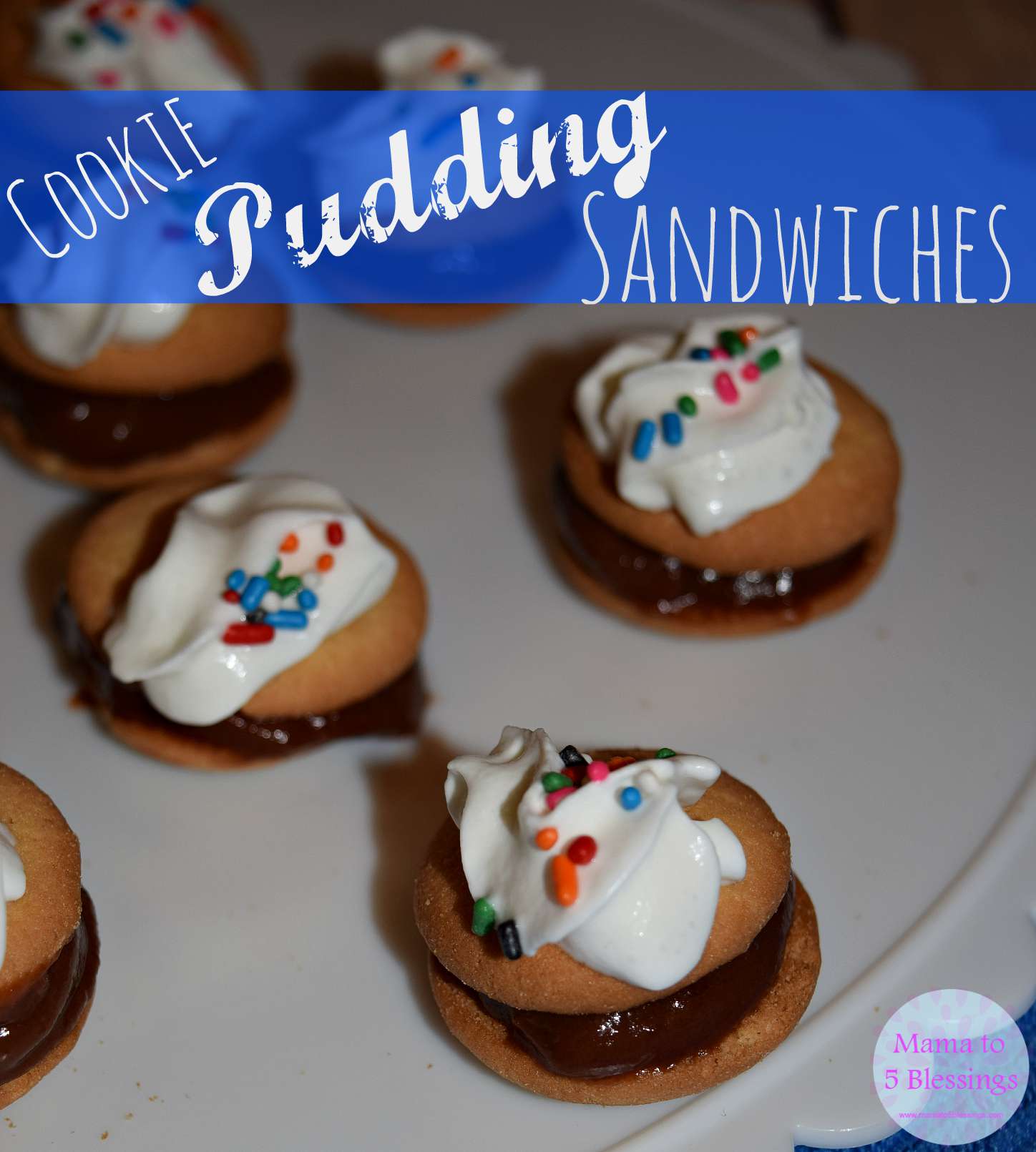 cookie pudding sandwiches pin photo