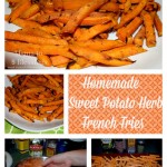 Homemade Sweet Potato Herb French Fries