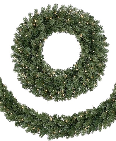 tree classic wreath
