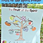 DIY Fruit of the Spirit Poster #KidsCraft