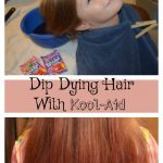 Dip Dying Hair With Kool-Aid