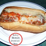 Turkey Meatball Parmesan Subs / Cooking With Kids  Learn & Link (Linky)