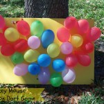 DIY Mickey Mouse Balloon Dart Board Game #DisneySide