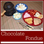 Family Time Memories With Chocolate Fondue