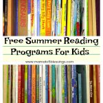Free Summer Reading Programs For Kids